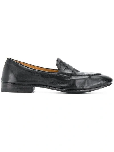 Shop Alberto Fasciani Classic Loafers - Black