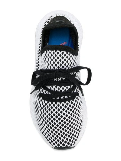 Shop Adidas Originals Originals 'deerupt Runner' Sneakers In White