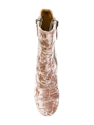 Shop Chloé Lexie Ankle Boots - Pink