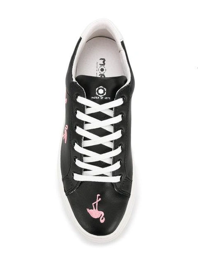 Shop Moa Master Of Arts Flamingo Flatform Sneakers