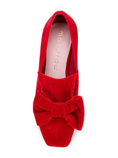 Shop Macgraw Lady Love Pumps In Red