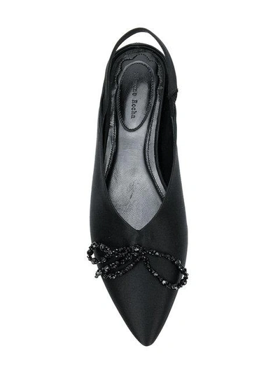 Shop Simone Rocha Slingback Pointed Toe Pumps