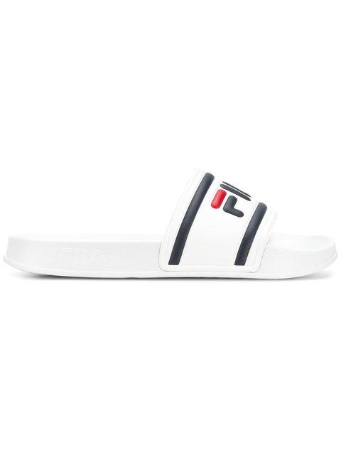 fila white sliders