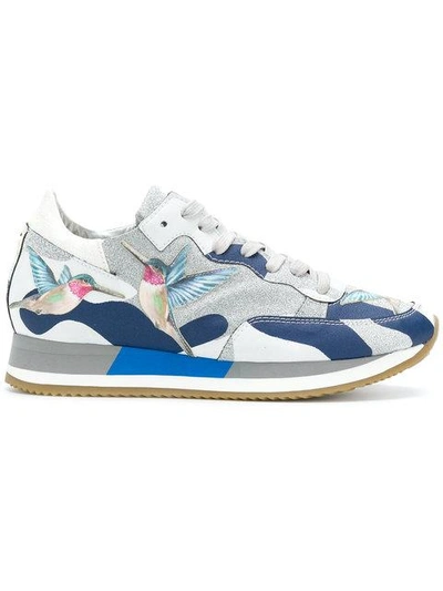 Philippe Model Hummingbird Sneakers In Light Grey ModeSens