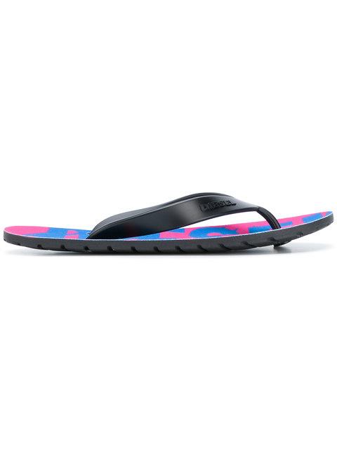 diesel splish flip flops