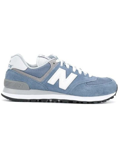 Shop New Balance 574 Core Plus Sneakers - Blue