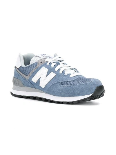 Shop New Balance 574 Core Plus Sneakers - Blue
