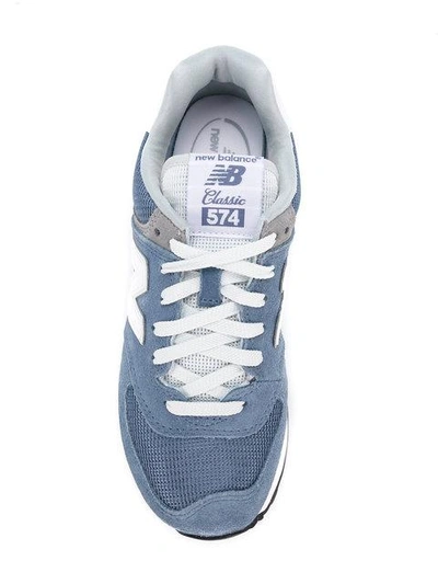 Shop New Balance 574 Core Plus Sneakers - Blue