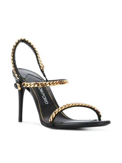 Shop Tom Ford Gold In Black