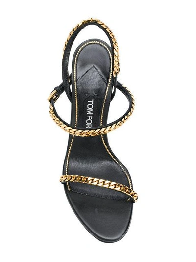 Shop Tom Ford Gold In Black