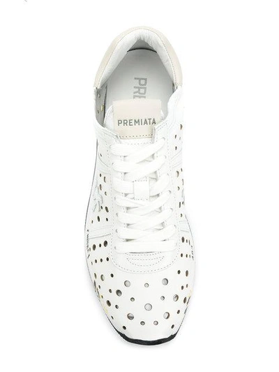 Shop Premiata Conny Sneakers In White