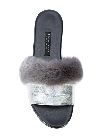 Shop Newbark Fur Trimmed Sandals