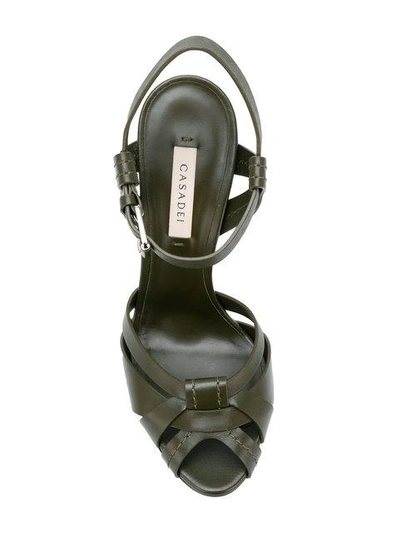 Shop Casadei Platform Sandals