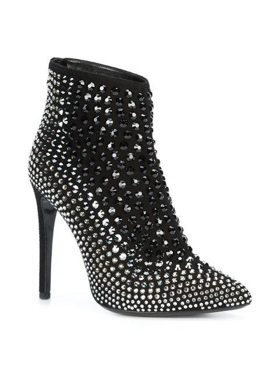 Shop Philipp Plein Serenella Boots In Black