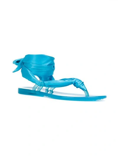 Shop Casadei Tie Up Sandals