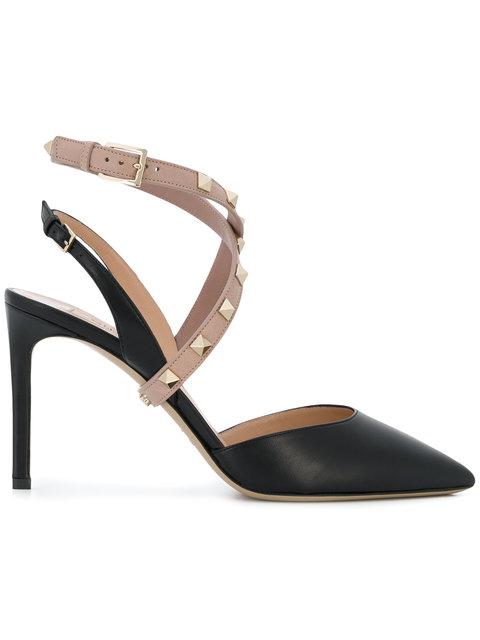 valentino studwrap slingback
