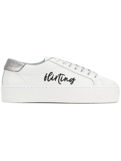 Shop Chiara Ferragni Chiara Suite Sneakers - White