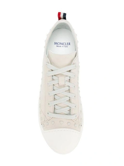Shop Moncler Linda Sneakers - Neutrals