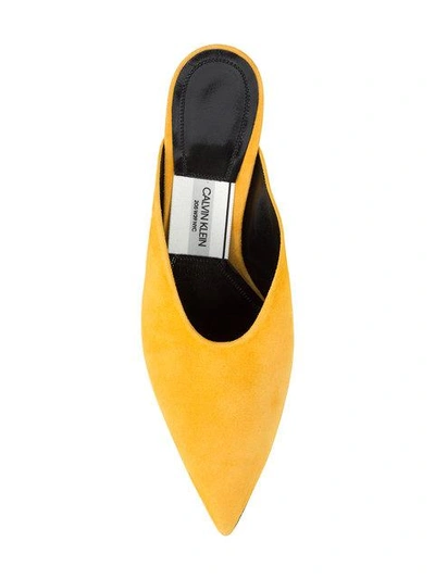 Shop Calvin Klein 205w39nyc Pointed Toe Mule