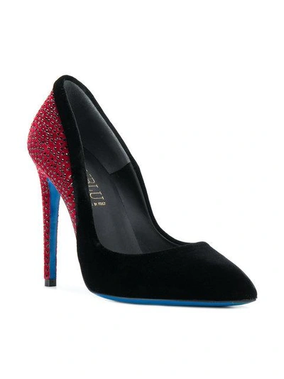 Shop Loriblu Contrast Detail Pumps In Master Rosso