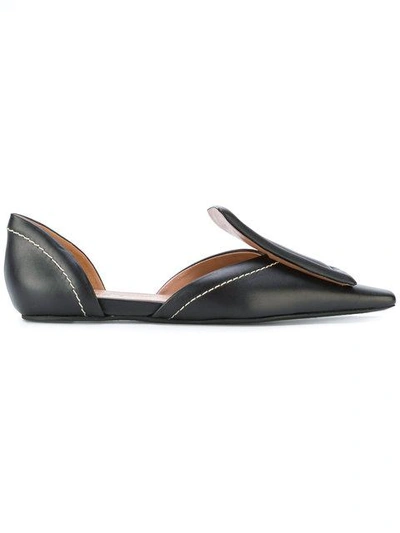 Shop Marni Square Toe Loafers