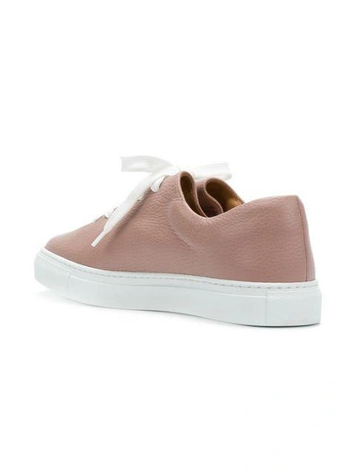 Shop Soloviere Lace-up Sneakers - Pink