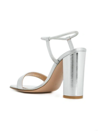 Shop Gianvito Rossi Chunky Heel Sandals