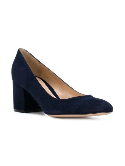 Shop Gianvito Rossi Linda Pumps - Blue