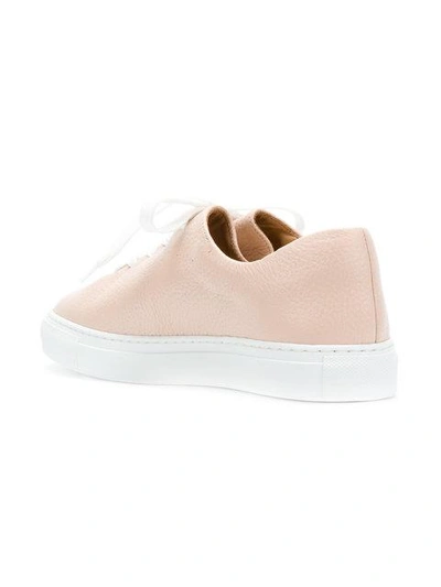 Shop Soloviere Lace-up Sneakers - Pink