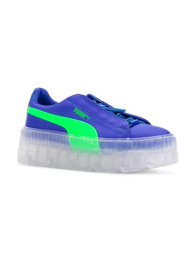 Fenty X Puma Translucent Sole Cleated Creeper Sneakers In Multicolored |  ModeSens