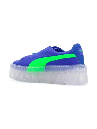 Fenty X Puma Translucent Sole Cleated Creeper Sneakers In Multicolored |  ModeSens