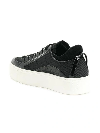 Shop Dsquared2 251 Sneakers In Black