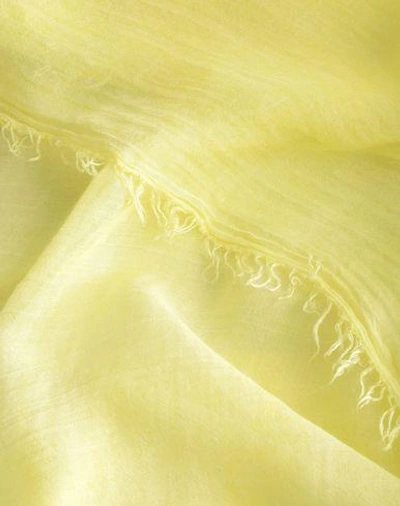 Shop Fraas Square Scarf In Yellow