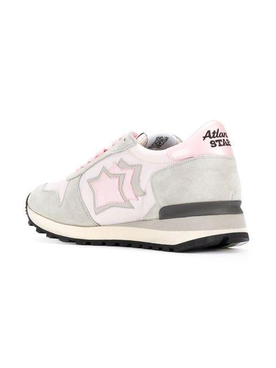 Shop Atlantic Stars Panelled Sneakers - Pink