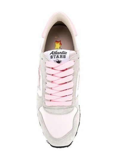 Shop Atlantic Stars Panelled Sneakers - Pink