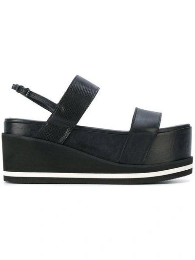 Shop A.f.vandevorst Flatform Sandals In Black