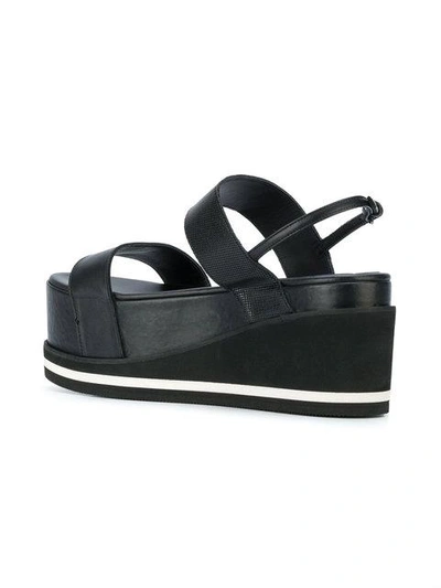 Shop A.f.vandevorst Flatform Sandals In Black