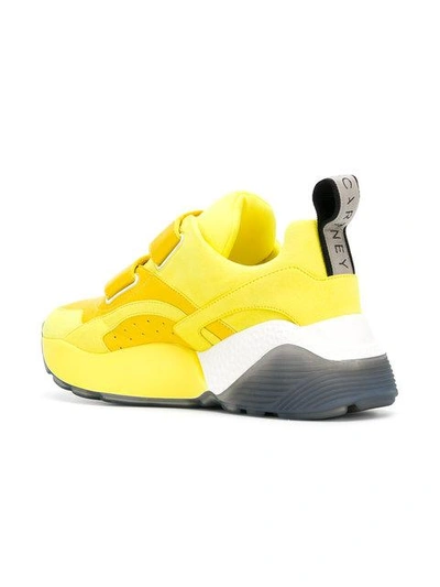 Shop Stella Mccartney Eclypse Sneakers In Yellow