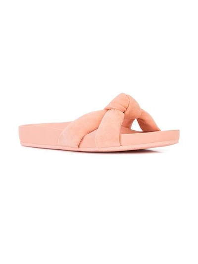 Shop Loeffler Randall Gertie Slides - Pink