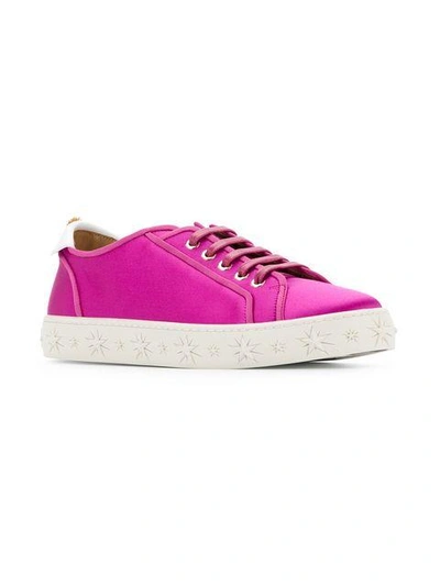 Shop Aquazzura L.a. Sneakers In Pink