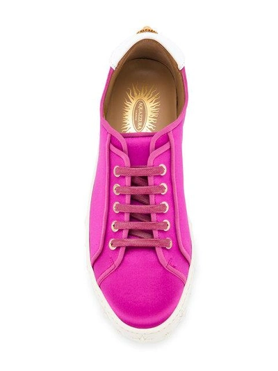 Shop Aquazzura L.a. Sneakers In Pink