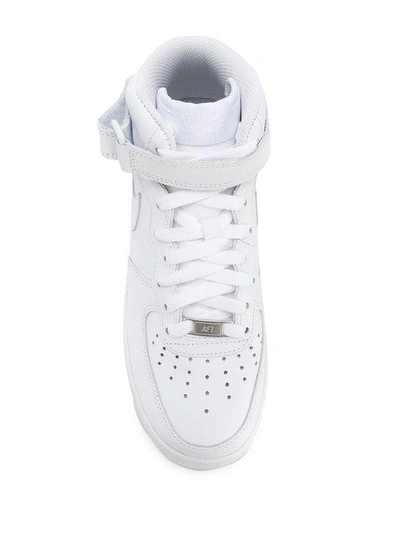 Shop Nike Air Force 1 Mid '07 Sneakers In White