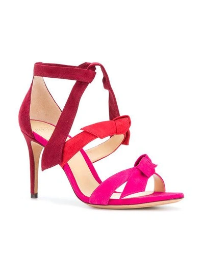 Shop Alexandre Birman Lolita 85 Sandals - Red