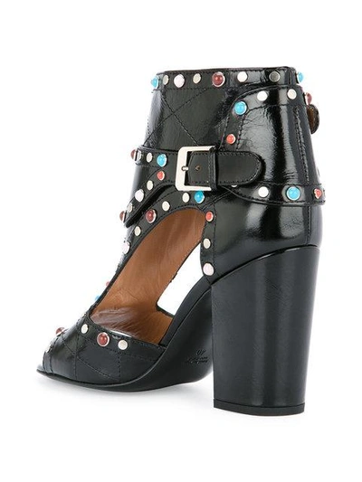 Shop Laurence Dacade Studded Rush Sandals In Black