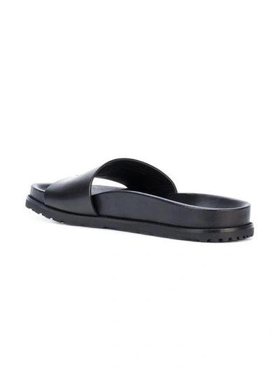 Shop Saint Laurent Joan 05 Sandals In Black