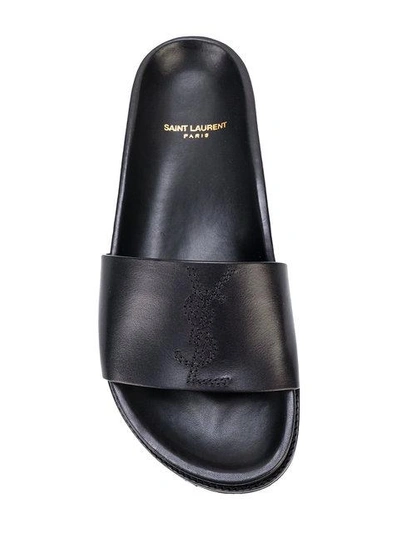 Shop Saint Laurent Joan 05 Sandals In Black