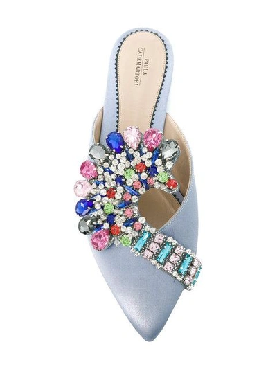 Paula Cademartori Flower Opulence In Blue