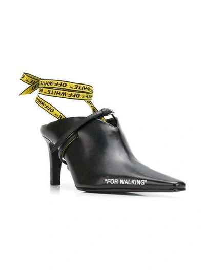 Shop Off-white For Walking Mules In Black