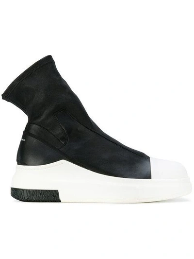 Shop Cinzia Araia Sock Sneakers In Black