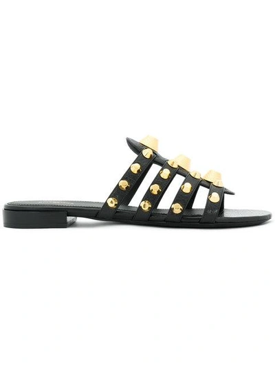 Giant stud sandals